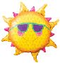 Sun Mylar Balloon