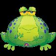 Bull Frog Foil Balloon