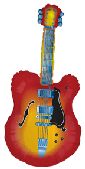 Acoustic Guitar Mylar Balloon