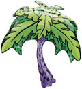 Palm Tree Mylar Balloon