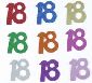 Number 18 Confetti