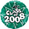 Green Class of 2008 Mylar Balloon
