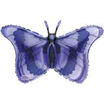 Purple Butterfly Balloon