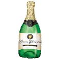Champagne Bottle Mylar Balloon
