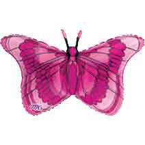 Pink Butterfly Balloon