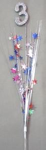 3rd Birthday Centerpiece Spray