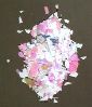 Opalescent White Bulk Confetti Sold in One Pound Bags