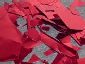 Red Bulk Confetti Sold in One Pound Bags