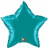 Teal Star Shaped Balloon