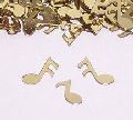 Gold Music Note Confetti