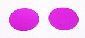 Round Confetti, 3/4" Fuchsia