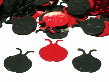 Lady Bug Confetti by the pound or packet