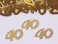 Gold 40 Confetti