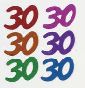 "30" Confetti Metallic