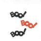 Boo Confetti, orange and black