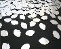 Silver Football Confetti