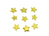 Gold Star Confetti, 3/16" diameter