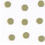 dot confetti, gold