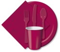 Burgundy Party Supplies