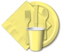 Mimosa Yellow Party Supplies