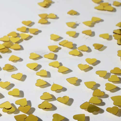 gold heart shaped confetti chartreuse heart shaped confetti gold heart shaped confetti chartreuse heart shaped confetti