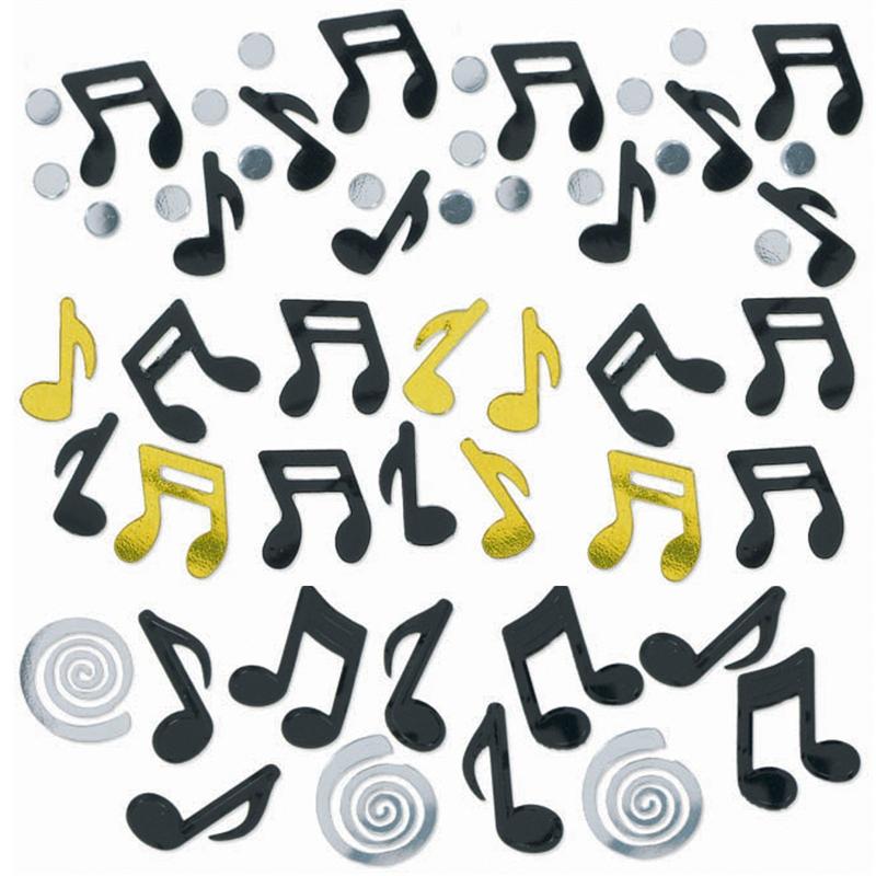 Music Confetti, MUSIC THEMED CONFETTI