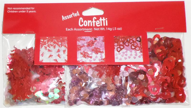 Happy Valentines Day Confetti, Valentine's Day Party Confetti