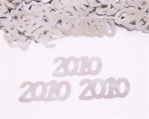 Silver 2010 Confetti