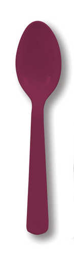 Burgundy Spoons