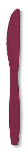 Burgundy Knives