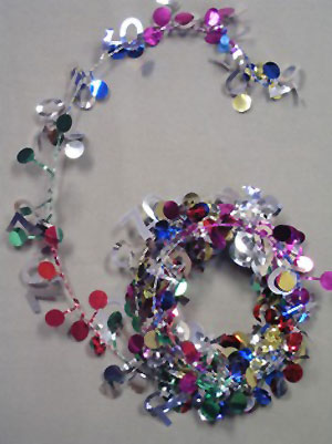 70th Birthday Wire Garland