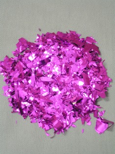 Bulk Fuchsia Confetti, Random Cut Confetti