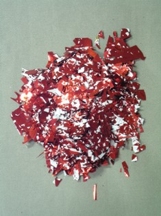 Red and White Bulk Confetti