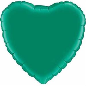 Green Heart Shaped Balloon