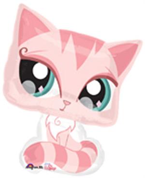 Pink Kitty Cat Balloon, Littlest Pet Shop