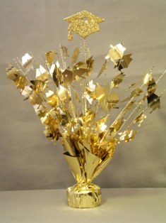 Gold Graduation Centerpiece