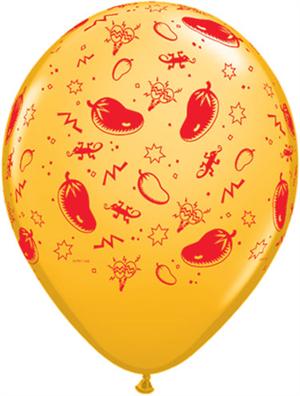 Chili Pepper Balloons