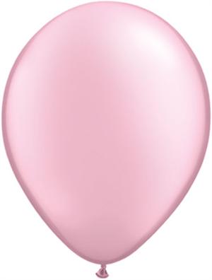 Pearl Pink 5" Balloons in 100 Count Bag