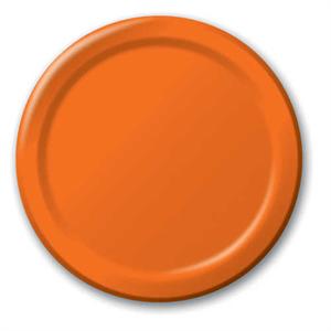 Medium Orange Plates