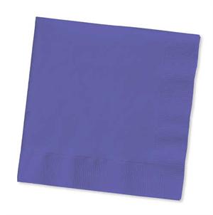 Purple Napkins, Cake or Beverage
