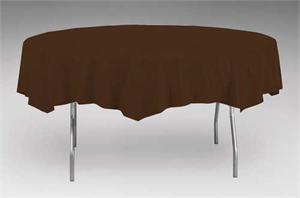 Brown Tablecover, Round
