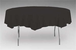 Black Tablecover, Round