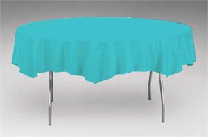 Bermuda Blue Tablecover, Round