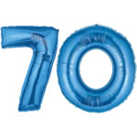 Blue 70 Balloon, 40"