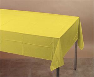 Lemon Yellow Tablecover, Rectangle