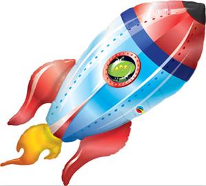 Rocket Ship Balloon