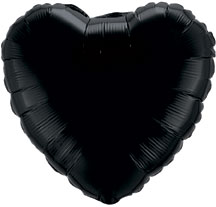 Black Heart Balloon