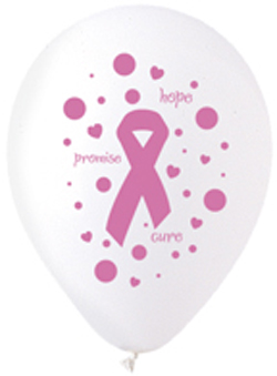 Breast Cancer Balloons