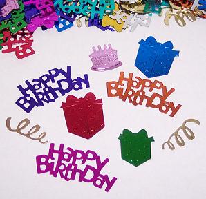 Happy Birthday Confetti, Birthday Bash Confetti