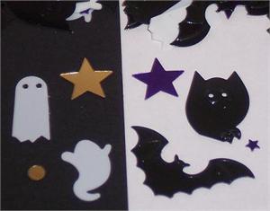 Ghost Confetti, Owl Confetti, Bat Confetti